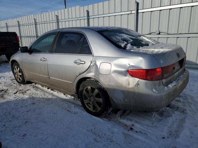 1HGCM66525A801796 - 2005 HONDA ACCORD EX SILVER photo 2