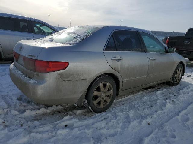 1HGCM66525A801796 - 2005 HONDA ACCORD EX SILVER photo 3