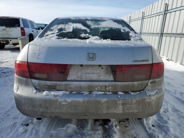 1HGCM66525A801796 - 2005 HONDA ACCORD EX SILVER photo 6