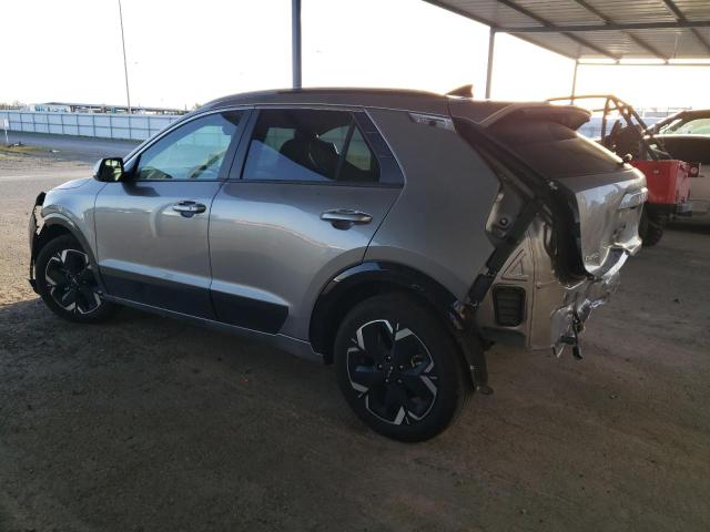 KNDCR3L14P5036568 - 2023 KIA NIRO WIND GRAY photo 2