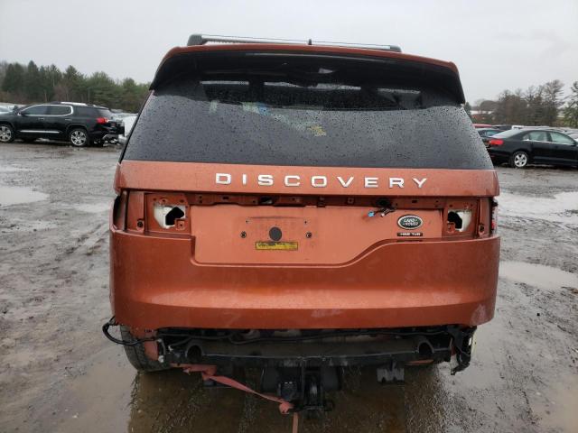 SALRT2RK3JA055917 - 2018 LAND ROVER DISCOVERY HSE LUXURY ORANGE photo 6