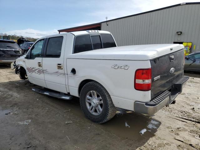 1FTPW14526KB62492 - 2006 FORD F150 SUPERCREW WHITE photo 2