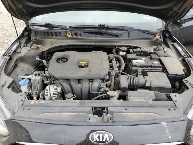 3KPF24AD3KE127106 - 2019 KIA FORTE FE BLACK photo 11