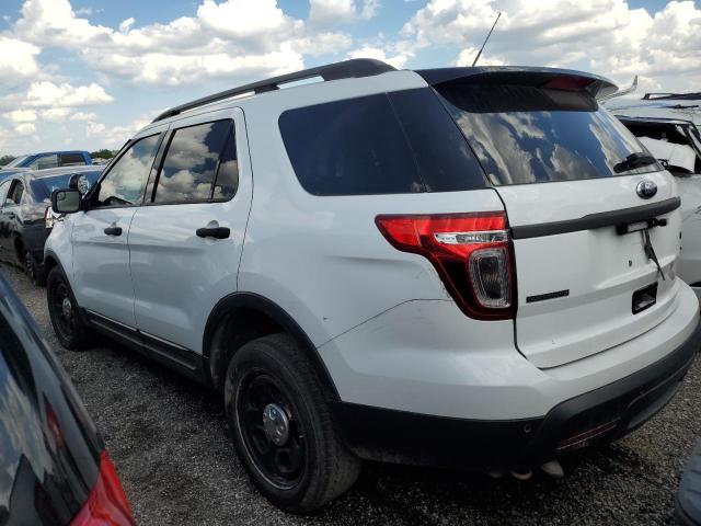 1FM5K8AR9EGA14615 - 2014 FORD EXPLORER POLICE INTERCEPTOR WHITE photo 2