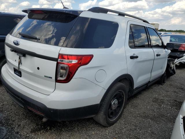 1FM5K8AR9EGA14615 - 2014 FORD EXPLORER POLICE INTERCEPTOR WHITE photo 3