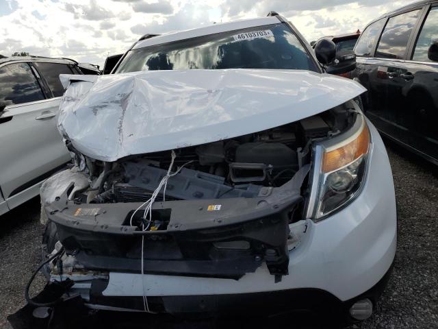 1FM5K8AR9EGA14615 - 2014 FORD EXPLORER POLICE INTERCEPTOR WHITE photo 5