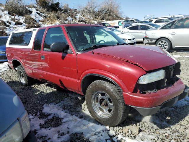 1GCCS19X838109910 - 2003 CHEVROLET S TRUCK S10 BURGUNDY photo 4