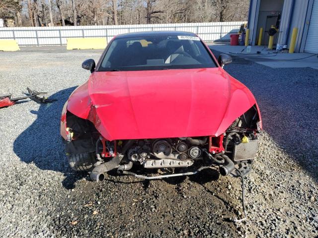 WAUP4AF59JA002639 - 2018 AUDI S5 PREMIUM PLUS 红色 照片 5