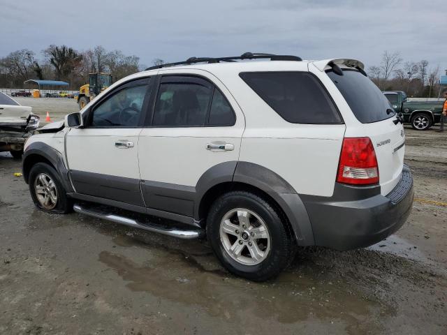 KNDJC733X55370229 - 2005 KIA SORENTO EX WHITE photo 2