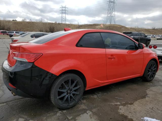 KNAFW6A33C5474078 - 2012 KIA FORTE SX RED photo 3