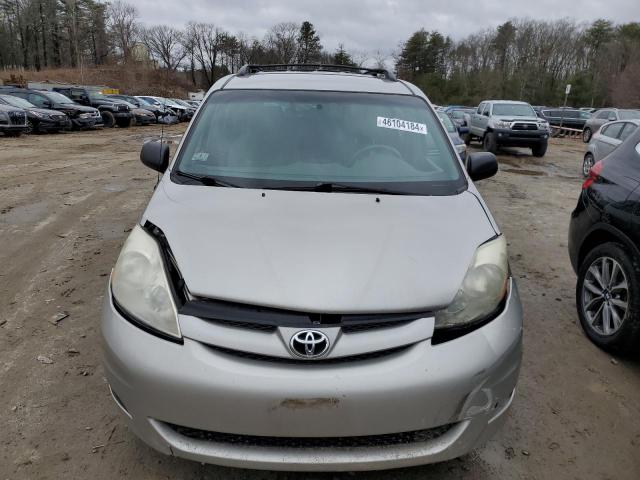 5TDZK23C97S088699 - 2007 TOYOTA SIENNA CE SILVER photo 5