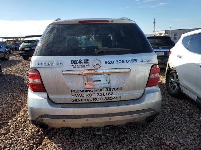4JGBB22E88A324077 - 2008 MERCEDES-BENZ ML 320 CDI GRAY photo 6