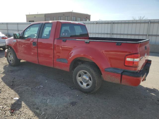 1FTRX02W07KC44119 - 2007 FORD F150 RED photo 2