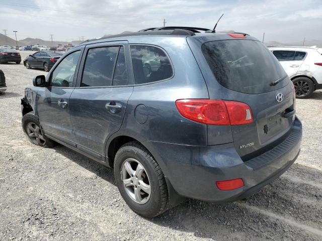 5NMSG13D98H176968 - 2008 HYUNDAI SANTA FE GLS BLUE photo 2