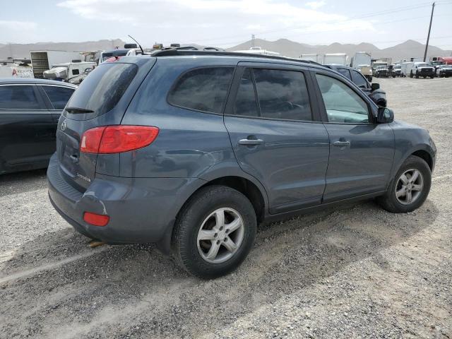 5NMSG13D98H176968 - 2008 HYUNDAI SANTA FE GLS BLUE photo 3