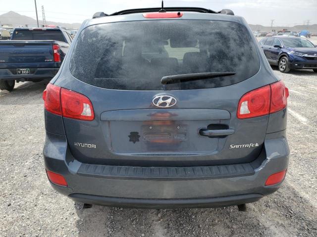 5NMSG13D98H176968 - 2008 HYUNDAI SANTA FE GLS BLUE photo 6