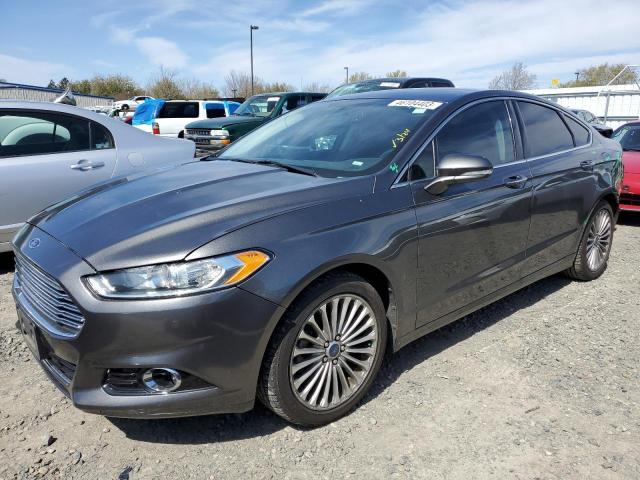3FA6P0K95GR158366 - 2016 FORD FUSION TITANIUM GRAY photo 1