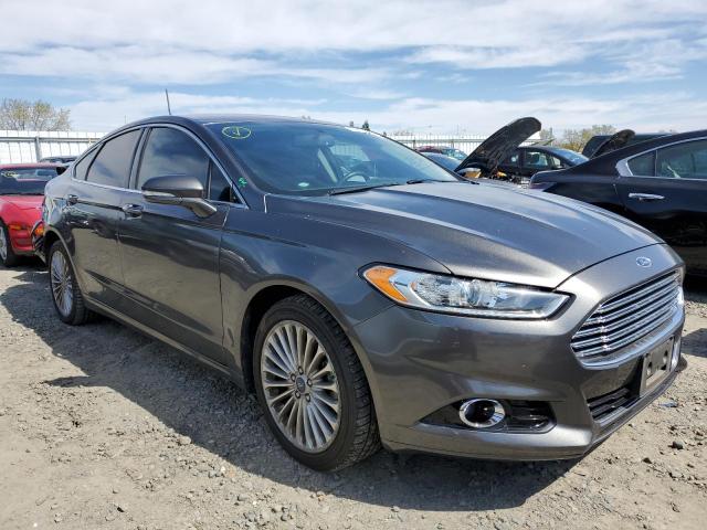 3FA6P0K95GR158366 - 2016 FORD FUSION TITANIUM GRAY photo 4