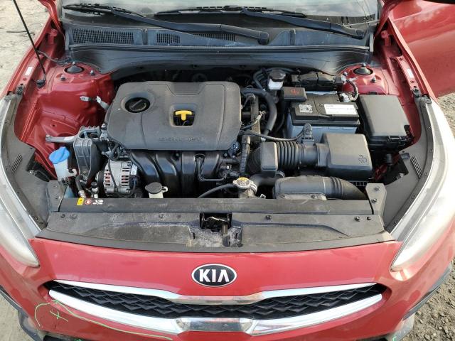 3KPF34AD1KE012811 - 2019 KIA FORTE GT LINE RED photo 11