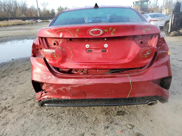 3KPF34AD1KE012811 - 2019 KIA FORTE GT LINE RED photo 6