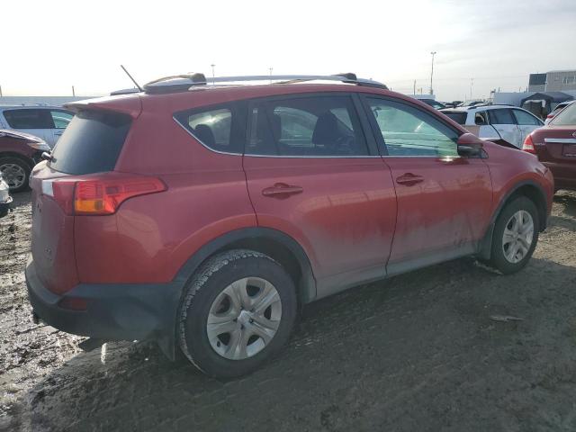 2T3BFREV8EW176703 - 2014 TOYOTA RAV4 LE RED photo 3