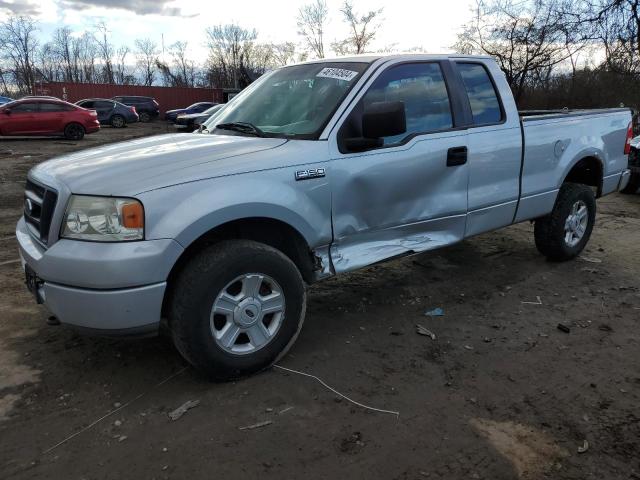 1FTRX14W35FA35112 - 2005 FORD F150 SILVER photo 1