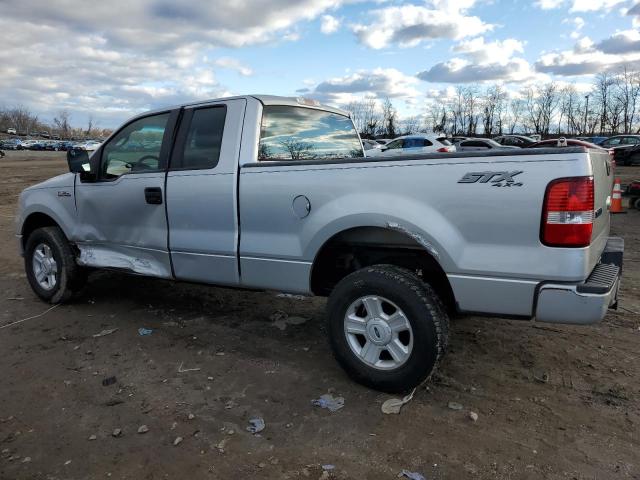 1FTRX14W35FA35112 - 2005 FORD F150 SILVER photo 2