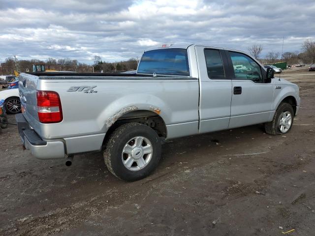 1FTRX14W35FA35112 - 2005 FORD F150 SILVER photo 3