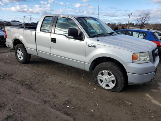 1FTRX14W35FA35112 - 2005 FORD F150 SILVER photo 4