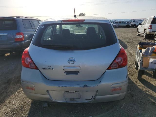 3N1BC1CPXAL366053 - 2010 NISSAN VERSA S SILVER photo 6