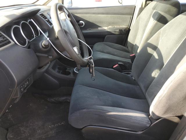 3N1BC1CPXAL366053 - 2010 NISSAN VERSA S SILVER photo 7