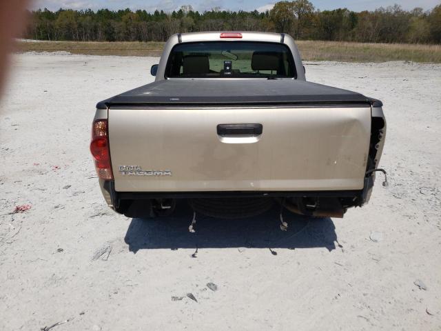 5TENX22N97Z375319 - 2007 TOYOTA TACOMA BEIGE photo 6