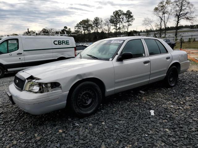 2FAFP71W41X180397 - 2001 FORD CROWN VICT POLICE INTERCEPTOR SILVER photo 1