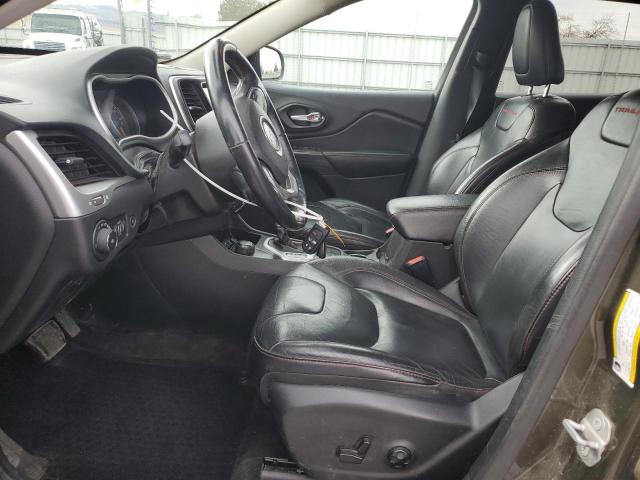 1C4PJMBS0GW102875 - 2016 JEEP CHEROKEE TRAILHAWK მწვანე ფოტო 7