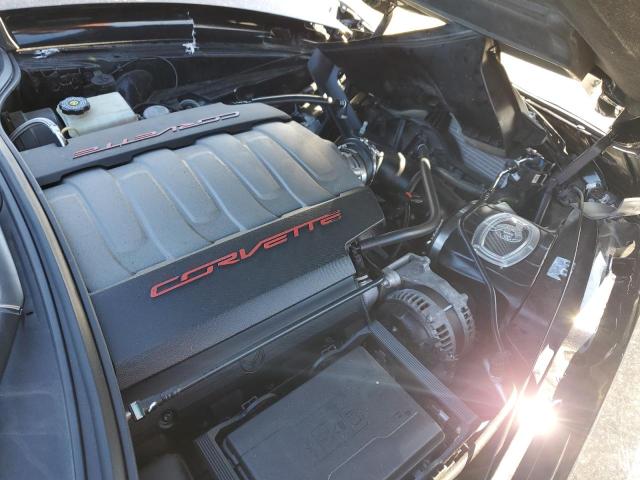 1G1YB2D72J5101599 - 2018 CHEVROLET CORVETTE STINGRAY 1LT BLACK photo 11
