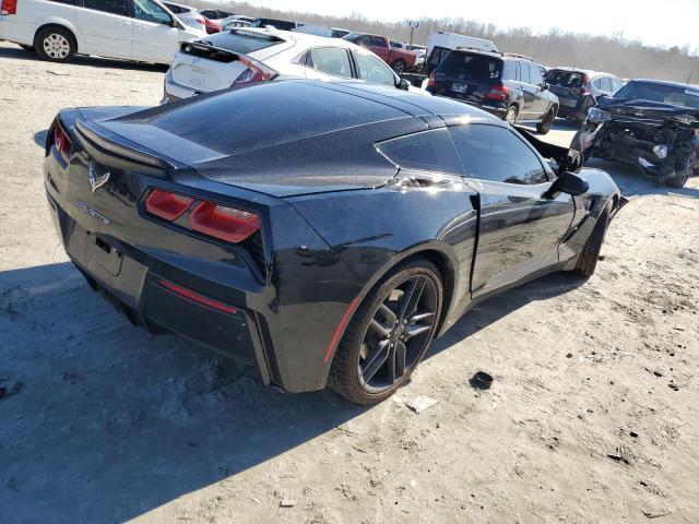 1G1YB2D72J5101599 - 2018 CHEVROLET CORVETTE STINGRAY 1LT BLACK photo 3