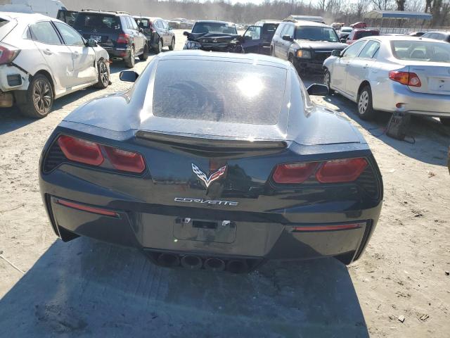 1G1YB2D72J5101599 - 2018 CHEVROLET CORVETTE STINGRAY 1LT BLACK photo 6