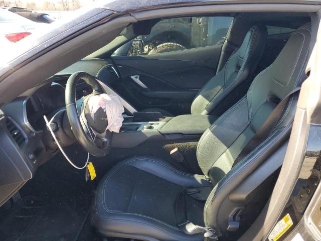 1G1YB2D72J5101599 - 2018 CHEVROLET CORVETTE STINGRAY 1LT BLACK photo 7