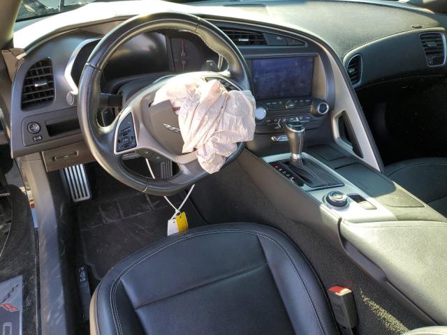 1G1YB2D72J5101599 - 2018 CHEVROLET CORVETTE STINGRAY 1LT BLACK photo 8