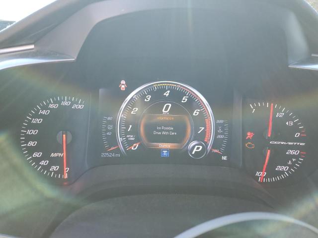 1G1YB2D72J5101599 - 2018 CHEVROLET CORVETTE STINGRAY 1LT BLACK photo 9