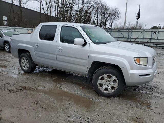 2HJYK16596H567037 - 2006 HONDA RIDGELINE RTL SILVER photo 4