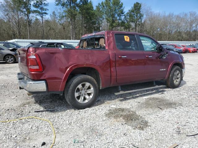 1C6RREJT3NN169434 - 2022 RAM 1500 LARAMIE BURGUNDY photo 3