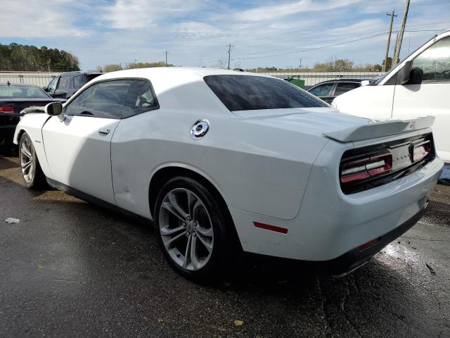 2C3CDZBT3LH207001 - 2020 DODGE CHALLENGER R/T WHITE photo 2