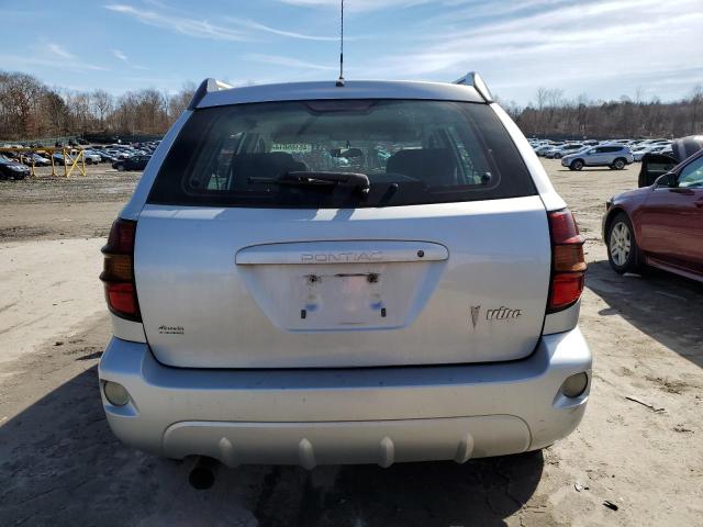 5Y2SL65817Z406330 - 2007 PONTIAC VIBE SILVER photo 6