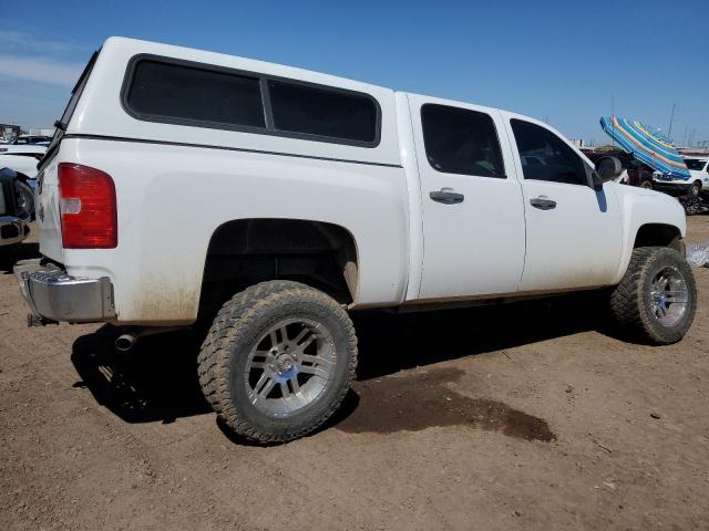 3GCEK13M77G529021 - 2007 CHEVROLET SILVERADO K1500 CREW CAB WHITE photo 3