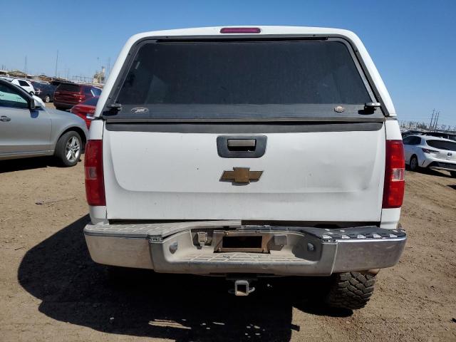 3GCEK13M77G529021 - 2007 CHEVROLET SILVERADO K1500 CREW CAB WHITE photo 6