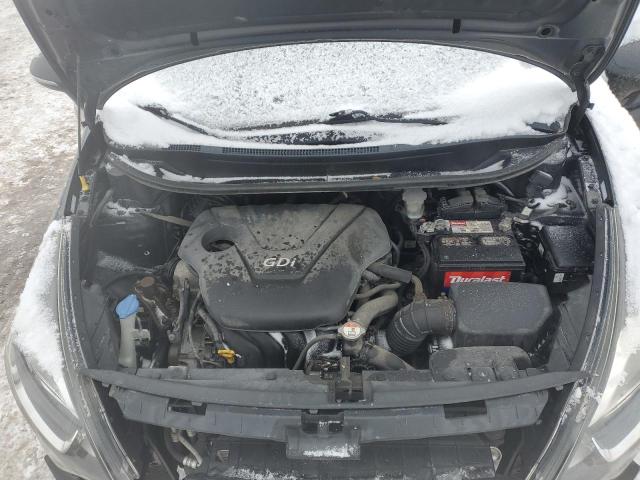 KNADM4A38D6292258 - 2013 KIA RIO LX BLACK photo 11