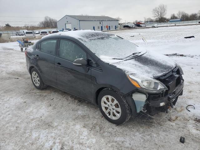 KNADM4A38D6292258 - 2013 KIA RIO LX BLACK photo 4