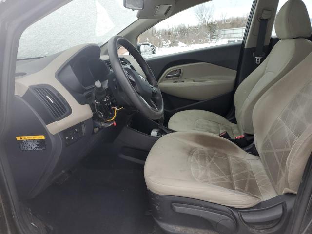 KNADM4A38D6292258 - 2013 KIA RIO LX BLACK photo 7