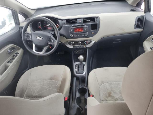 KNADM4A38D6292258 - 2013 KIA RIO LX BLACK photo 8